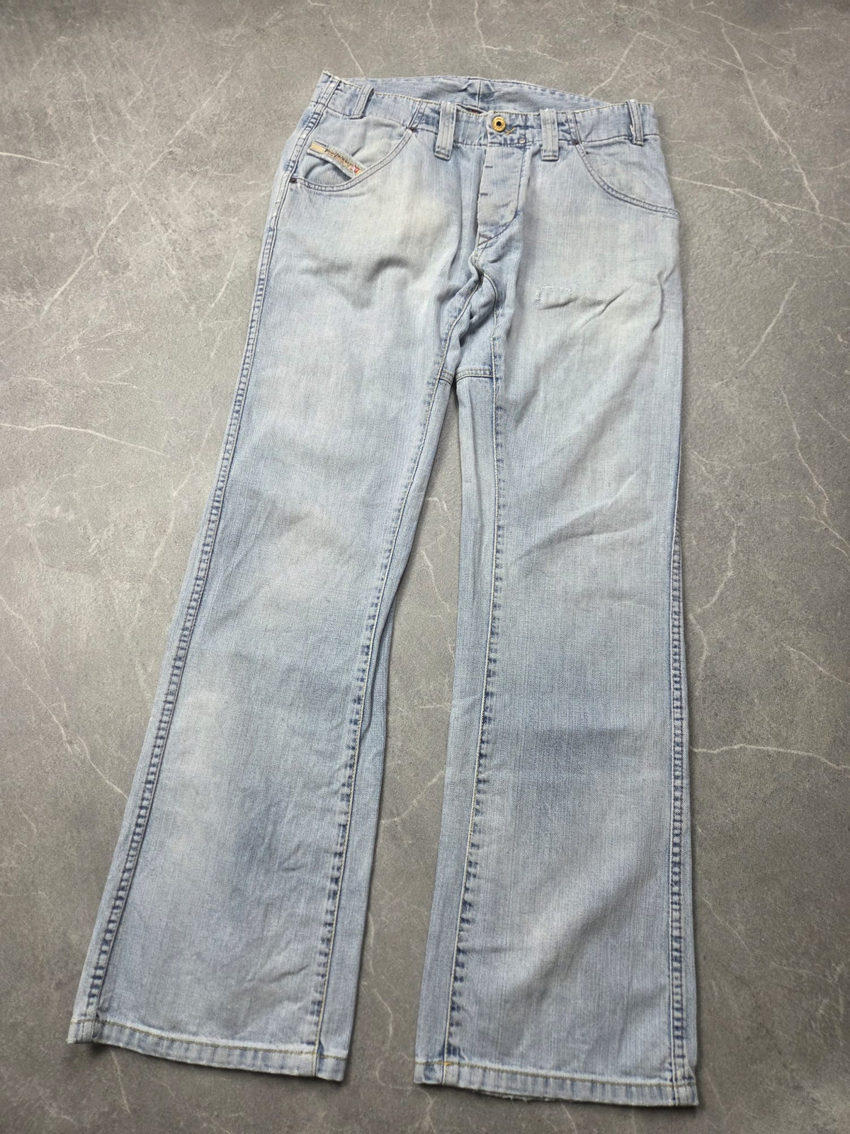 Diesel Frauen Bootcut Jeans