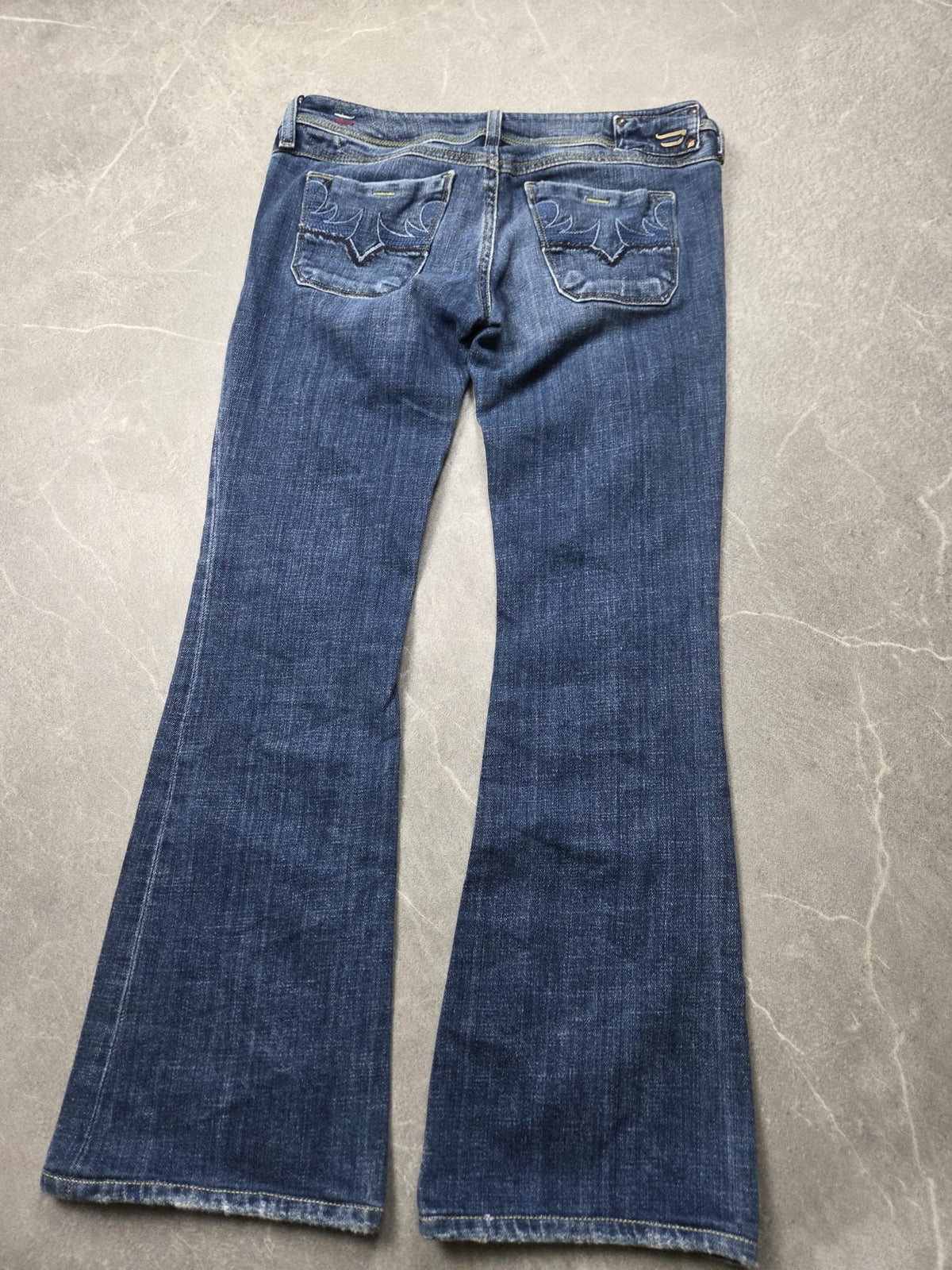 Diesel Frauen Bootcut Jeans