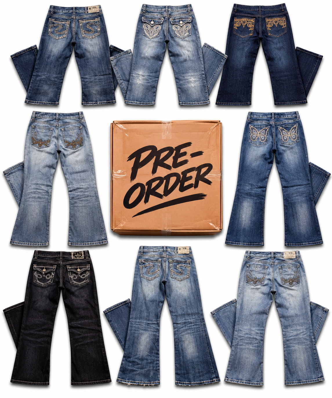 Vintage Y2K/Bootcut Jeans Bundle